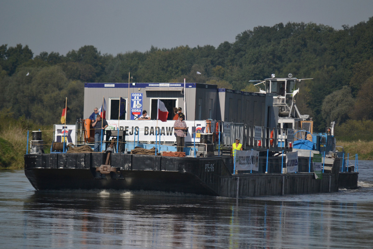 Rejs badawczy Odrą od Szczecina do Koźla - raport końcowy
