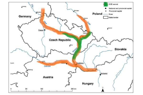 Czechy: Rząd definitywnie zrezygnował z projektu kanału Dunaj-Odra-Łaba